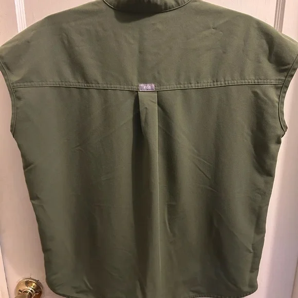 Figs Rafaela oversized scrub top Dark Olive women extra  small - Picture 4 of 7